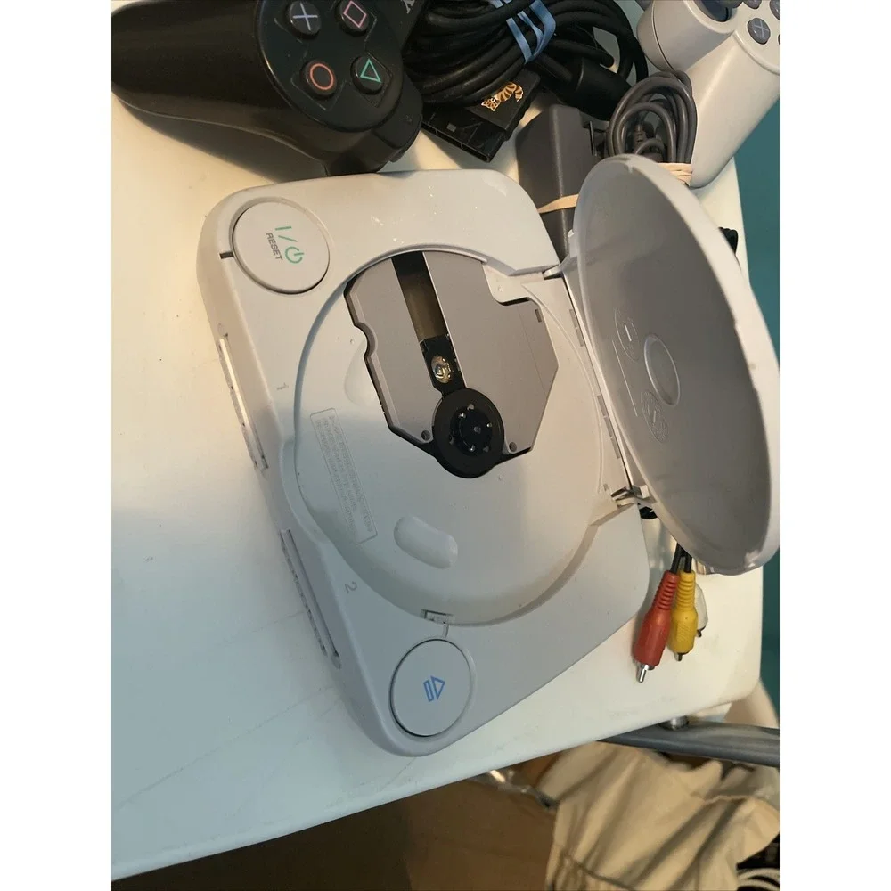 Sony Playstation 1 PS One Video Game Console Tested Working SCPH-101 ‎ Slim (22)
